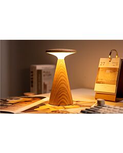 Gingko Sylva Table Lamp Large Ash